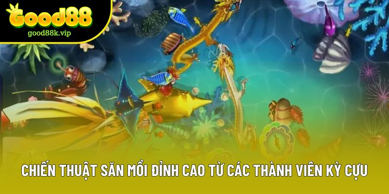 Chiến thuật săn mồi đỉnh cao từ các thành viên kỳ cựu