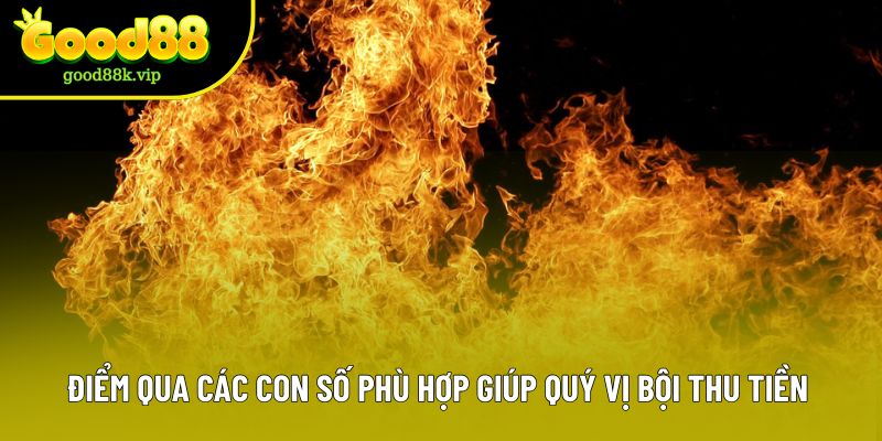 Điểm qua các con số phù hợp giúp quý vị bội thu tiền thưởng Điểm qua các con số phù hợp giúp quý vị bội thu tiền thưởng