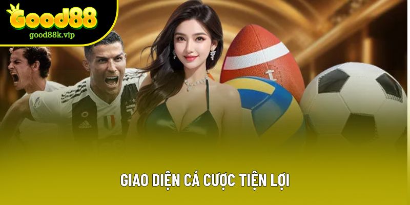 Giao diện cá cược tiện lợi