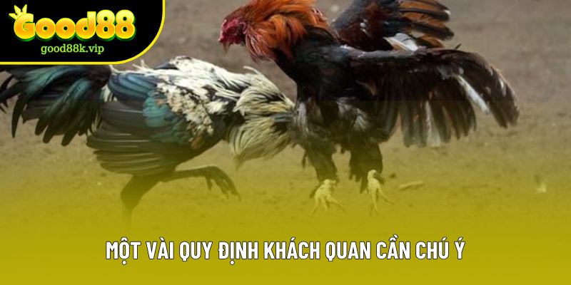 Một vài quy định khách quan cần chú ý